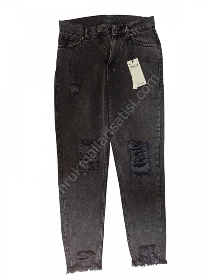 Yırtık Kadın Jean Pantolon