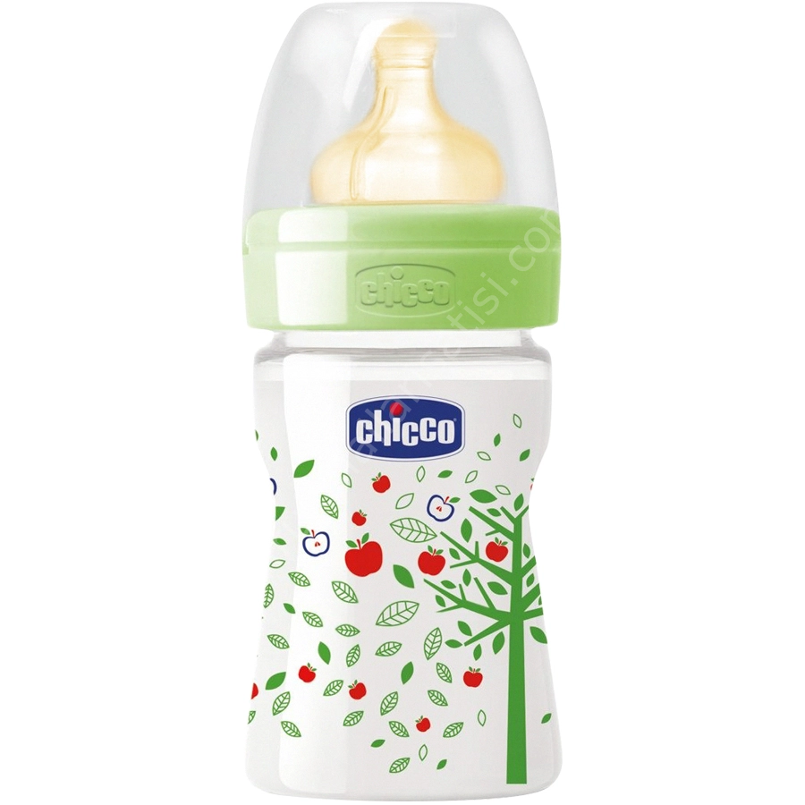 Chicco Pp Biberon 150 ml Kaucuk Yeşil 0+