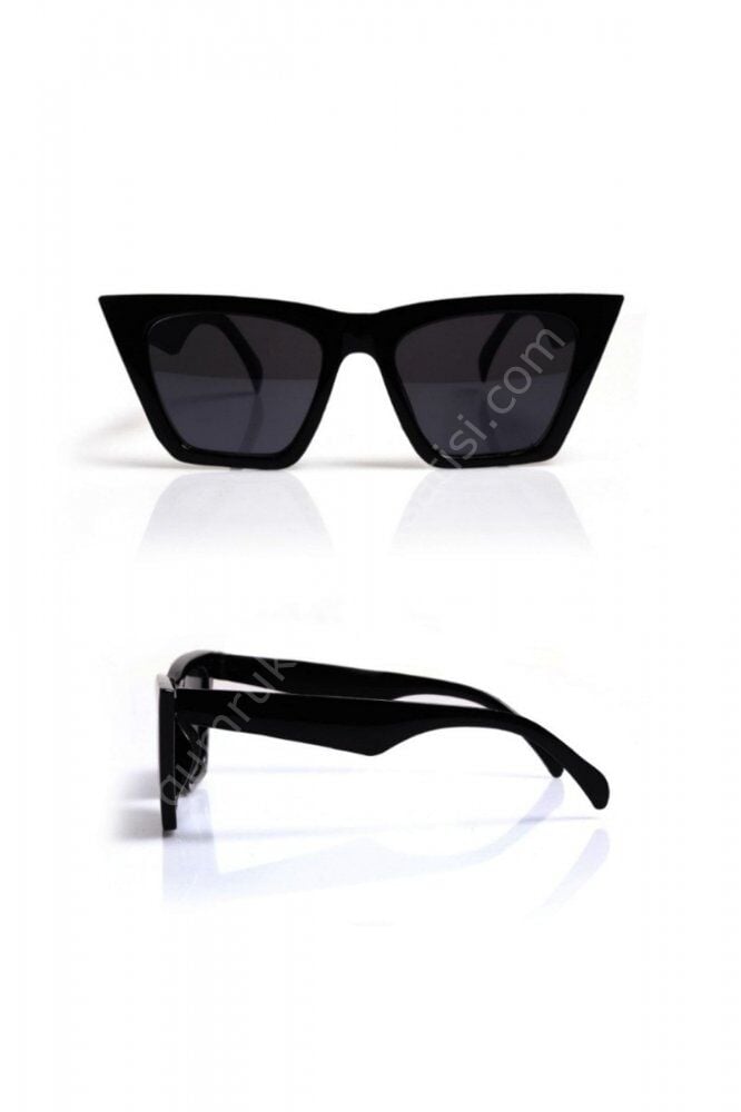 Unisex Siyah Güneş Gözlüğü