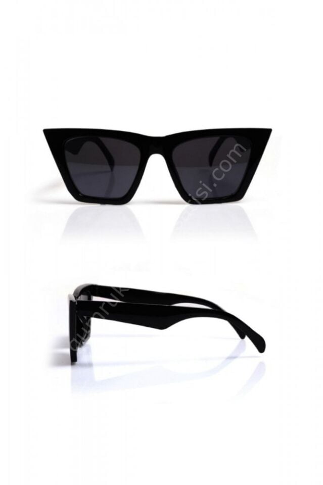 Unisex Siyah Güneş Gözlüğü