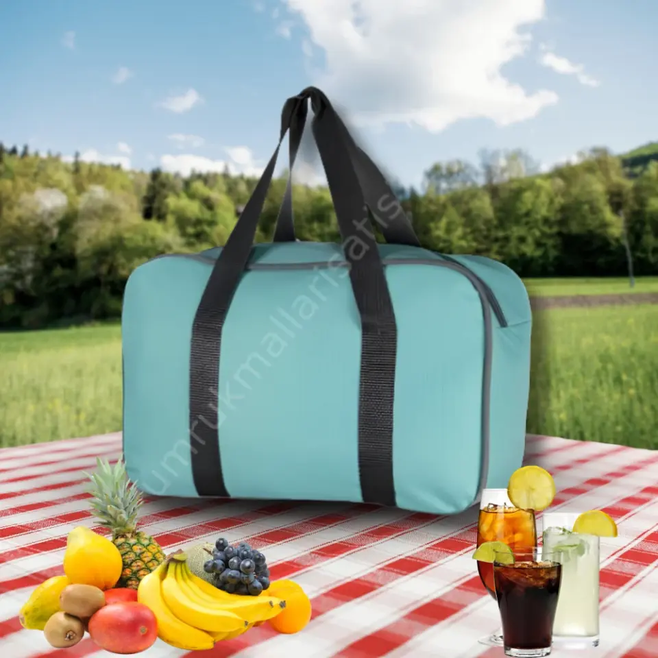 Isı Yalıtımlı Termal Termos Çanta Turkuaz 15 Litre