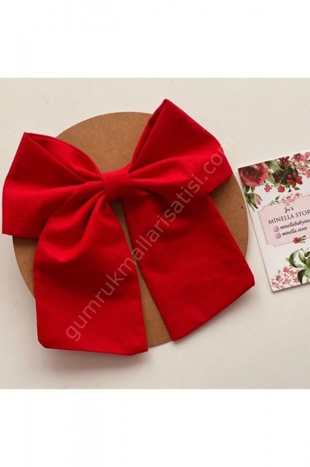 Kırmızı Kurdele Toka