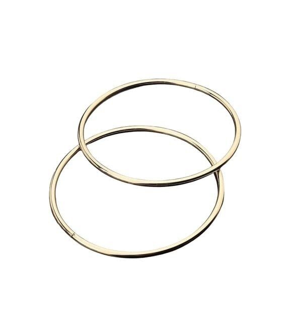 Metal Halka Çanta Halkası 7 CM (2 Adet) Gold