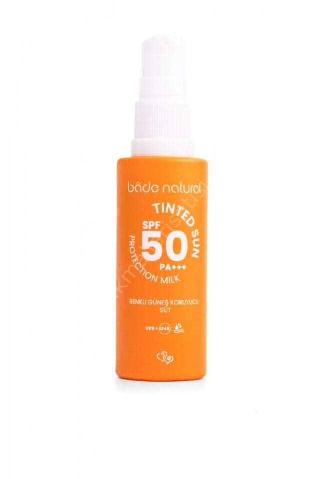 Bade Natural 50 Spf Renkli Güneş Koruyucu Süt 30 Ml