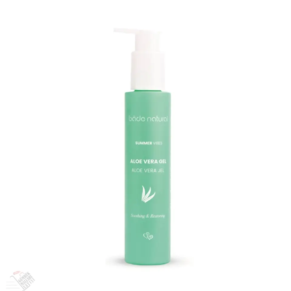 Bade Natural Aloe Vera Jel Güneş Sonrası Nemlendirici %100 Doğal 100 ml