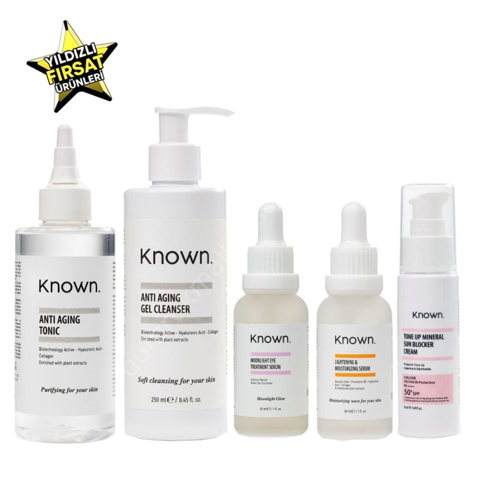 Known. Yüz Bakım Seti