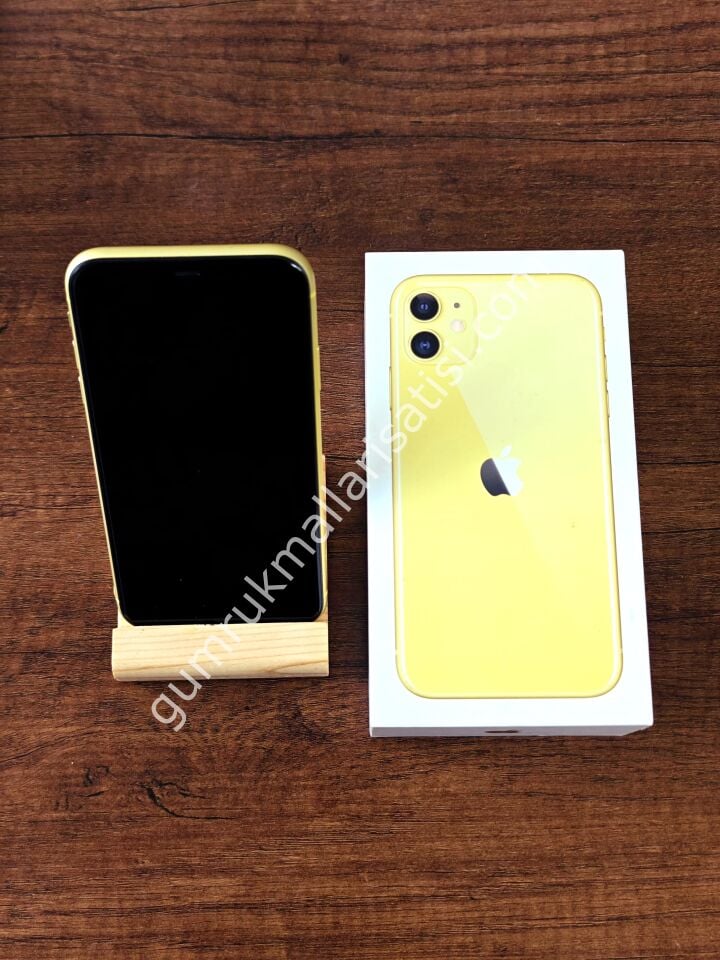 Apple iPhone 11 128 GB Sarı Renk (2.el)
