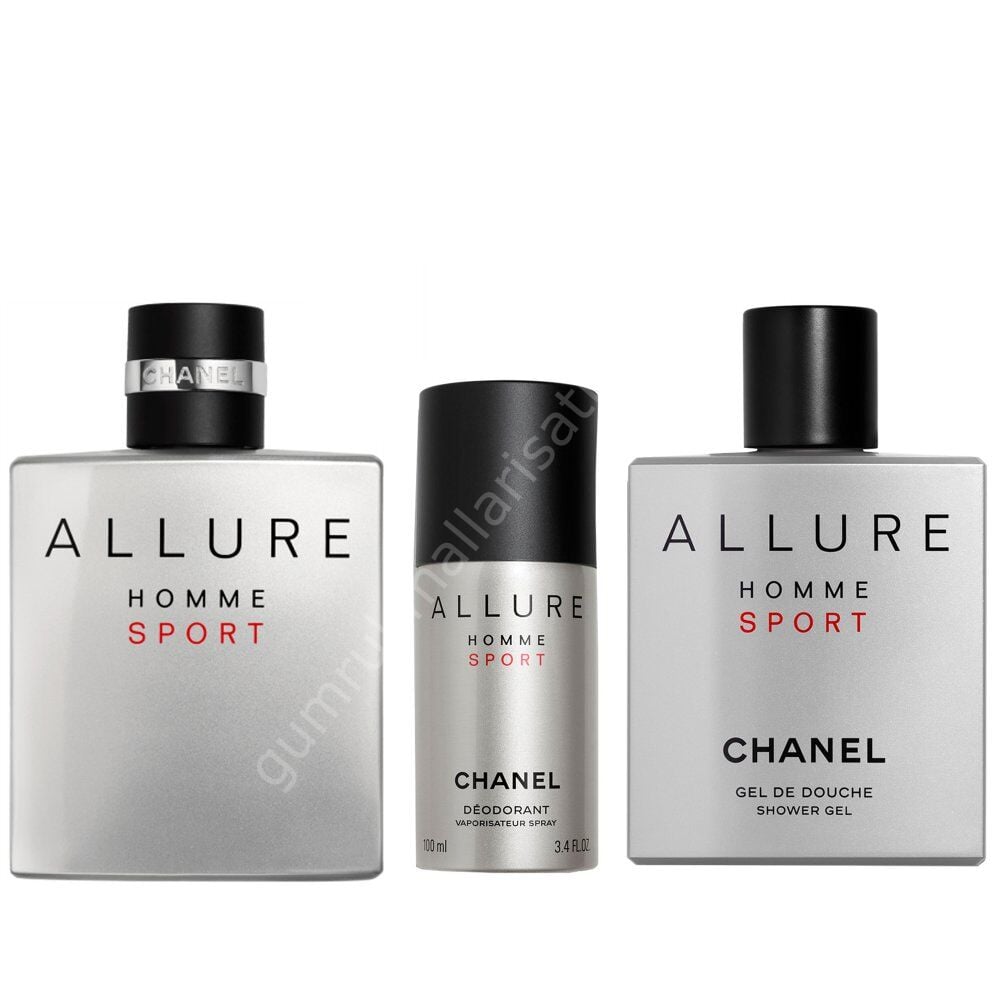 Chanel Allure Homme Sport Erkek Bakım Seti
