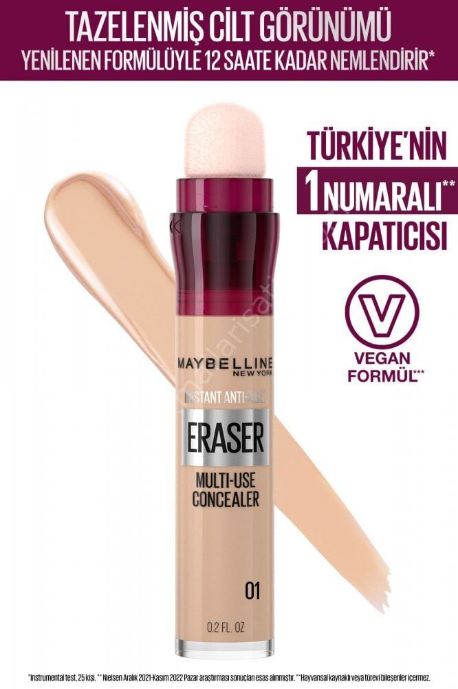 Maybelline New York Instant Anti Age Eraser Kapatıcı Light