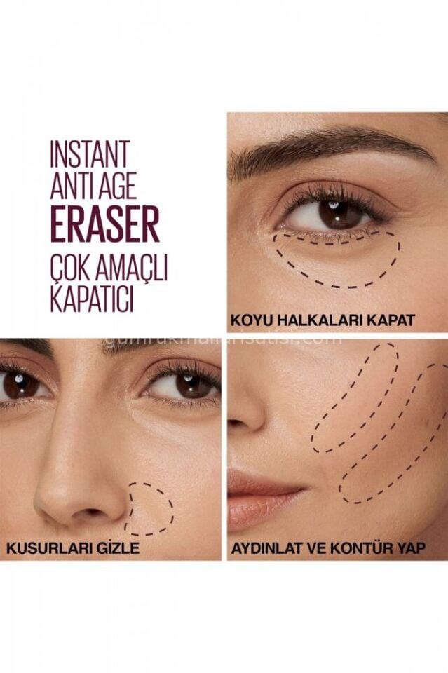 Maybelline New York Instant Anti Age Eraser Kapatıcı İvory