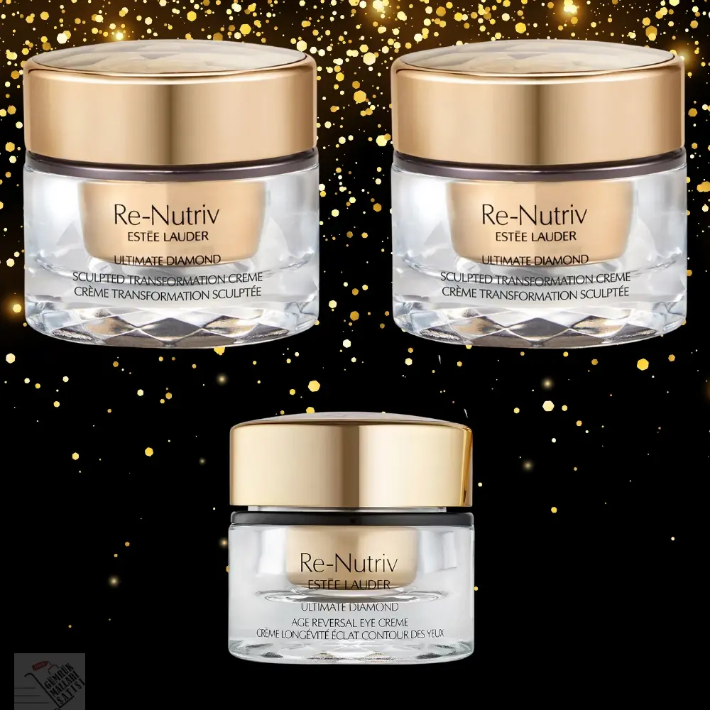 Estee Lauder Re Nutriv Ultimate Diamond Yenileyici Bakım Kremi ve Göz Kremi Seti