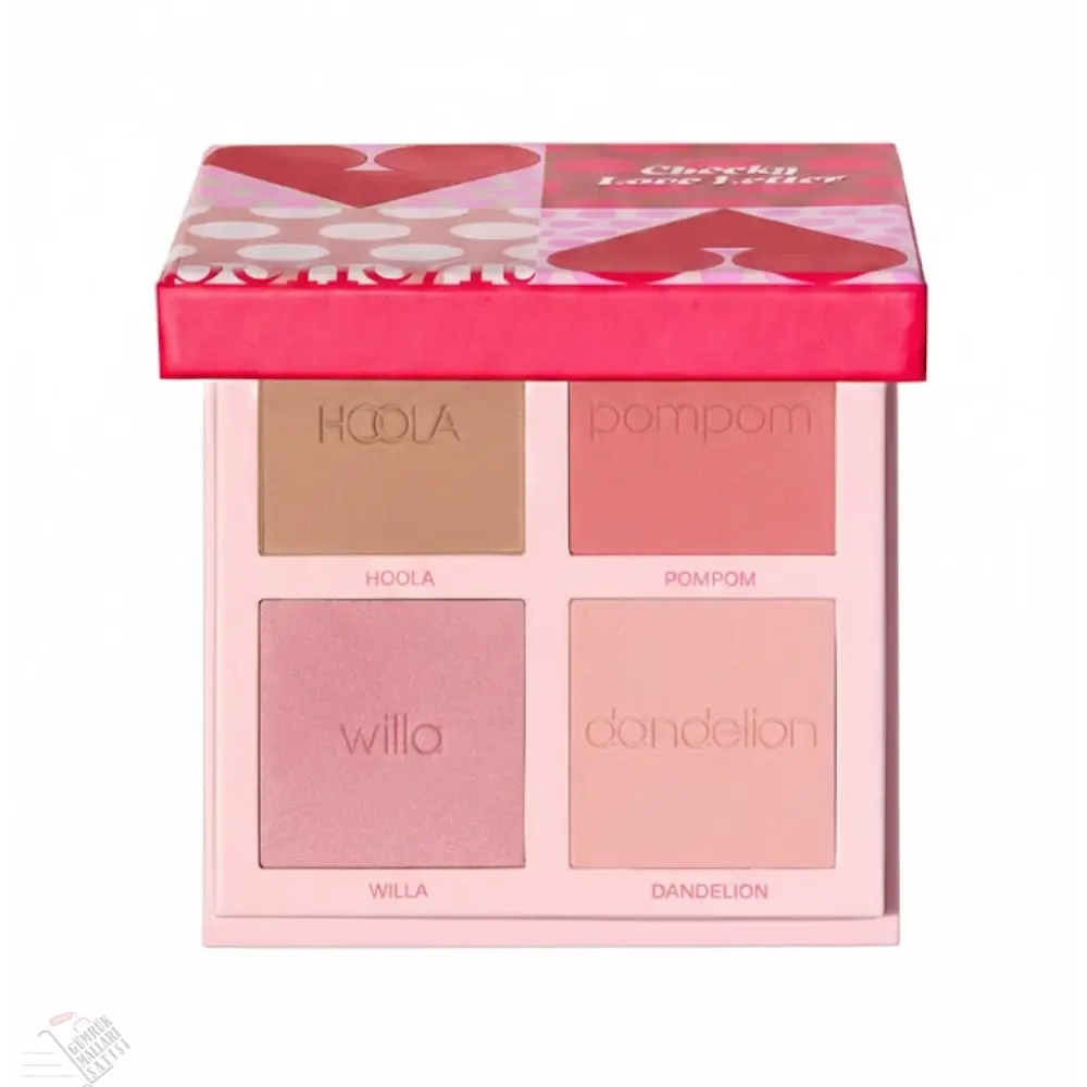 Benefit Cheeky Love Letter Bronzer ve Allık Paleti