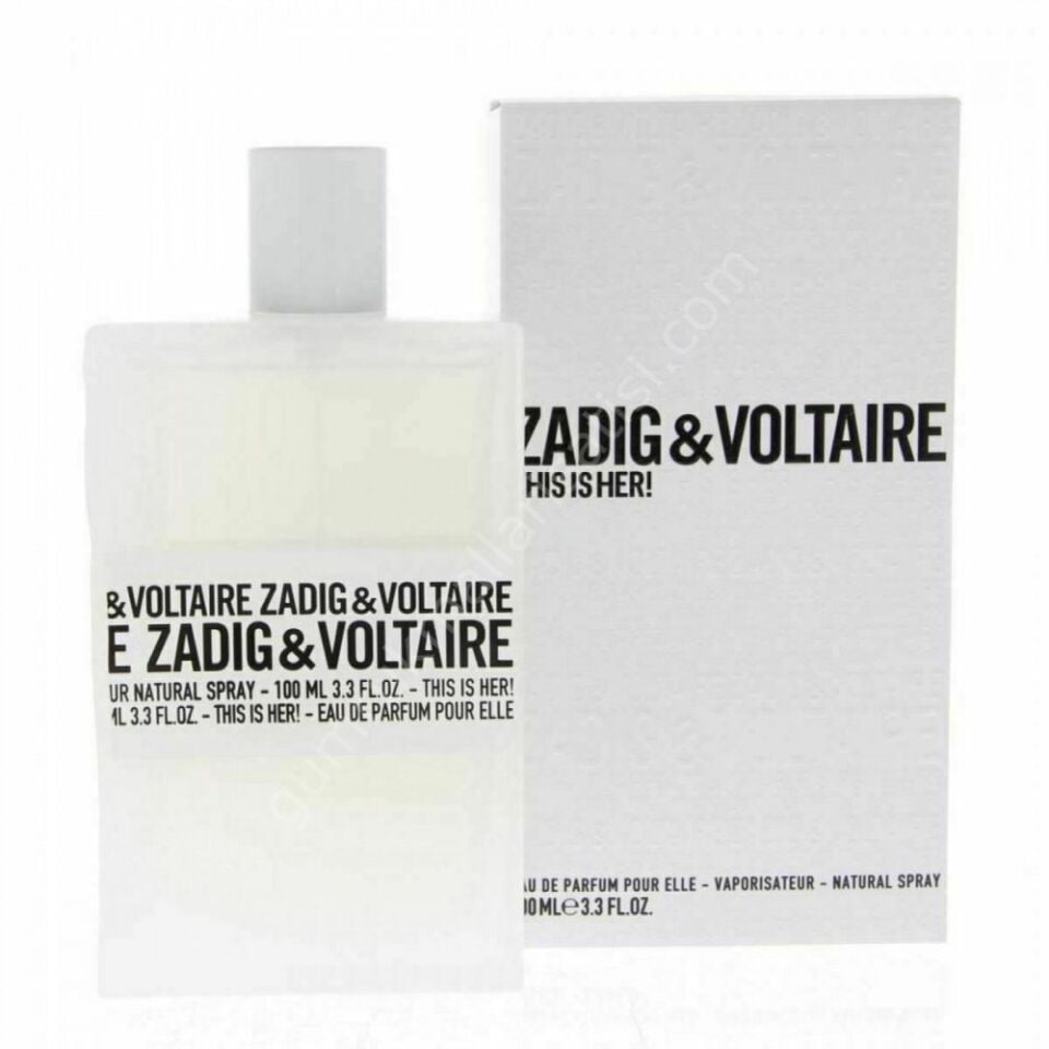 Zadig Voltaire This Is Her Edp Kadın Parfüm 100 Ml