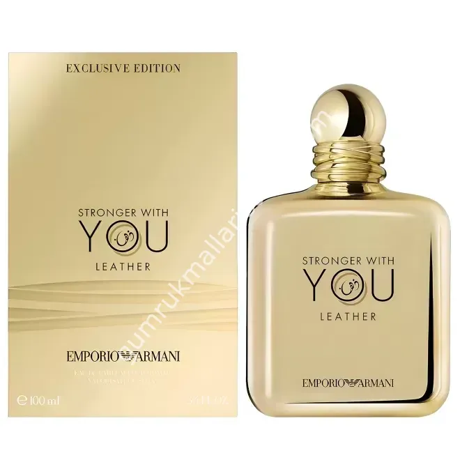 Emporio Armani Stronger With You Leather Edp Erkek Parfüm 100 Ml