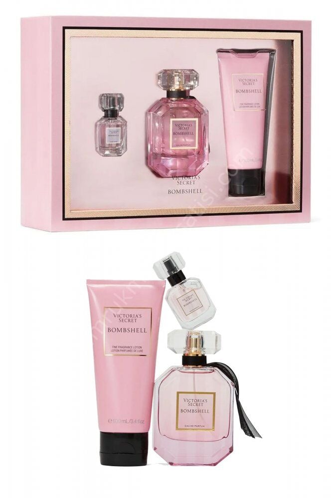 Victorias Secret Bombshell Edp Kadın Parfüm Seti