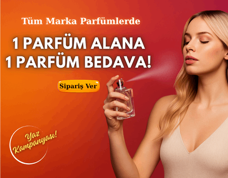 1 Parfüm Alana  1 Parfüm Hediye !