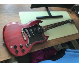 Gibson SG Special Faded SGSCWBCH1 - Worn Brown Elektro Gitar (Amfi Dahil)