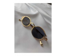 Gold Çerçeve Vintage Gözlük