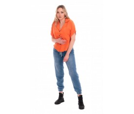 Kir Beli Lastikli  Pantolon