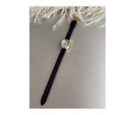 Retro Minimal Vintage Deri Kordon Kadın Kol Saati