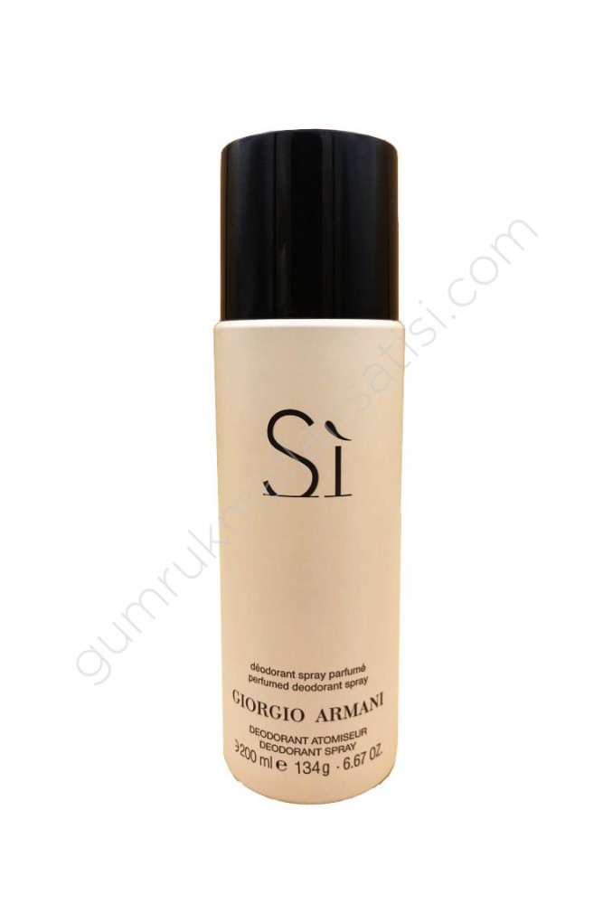 armani si deodorant spray